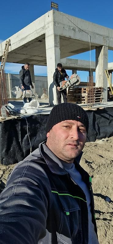 Elektrik işləri: #betonisleri #beton #betonkesme #betonkəsimi #betonkesim #betondesme — 4
