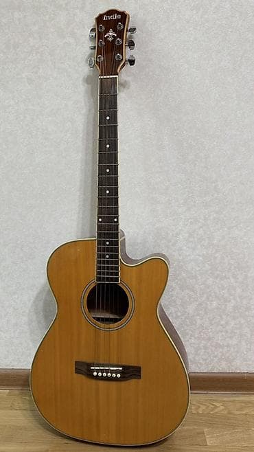 gitar akustik: Akustik gitara, 6 sim, İşlənmiş, Pulsuz çatdırılma — 1