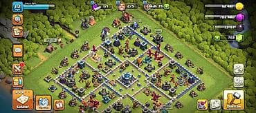 Clash of Clans hesabı – TH11 (Bələdiyyə Binası 11) bazası - Oyun