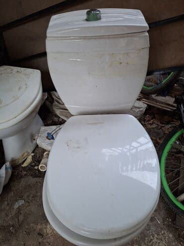 купить бачок для унитаза: Bacoklu 50 m bacoksuz 25 m tam işləkdi hec bir pırablemi yoxdu — 1