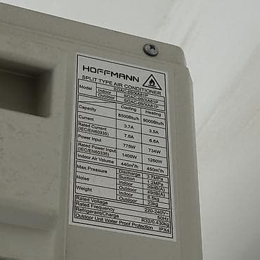 Аристоны: Hoffmann split tipli kondisioner Model: SOAC-09/XA81P (iç və çöl — 3