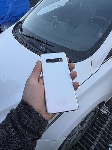 samsung kondisioner: Samsung Galaxy S10, 128 GB, rəng - Ağ, Barmaq izi, İki sim kartlı, Face ID — 3