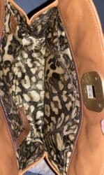 qaşlı canta: Gatsby de Longchamp Orange Made in France. Vintagedir. Əsl dəridən — 2