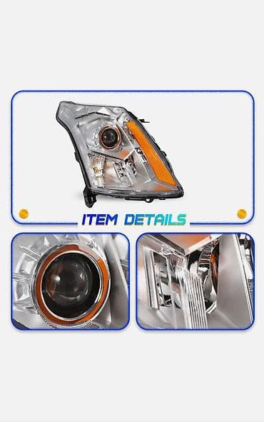 led isiqlar: Komplekt, Yaxın və uzaq vuran işıqlar Cadillac, 2011 il, Orijinal, ABŞ, Yeni — 4