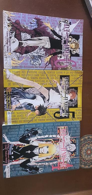 isbartivni desdleri: Məhsul: 1 kitab 5 man.“Ölüm Dəftəri” (Death Note) manga kitabları — 7