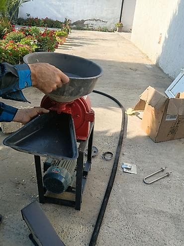 Сельско-хозяйственное оборудование: Taxıl/yonca üyüdən elektrikli dəyirman aparatı - Tətbiq: buğda, arpa — 3