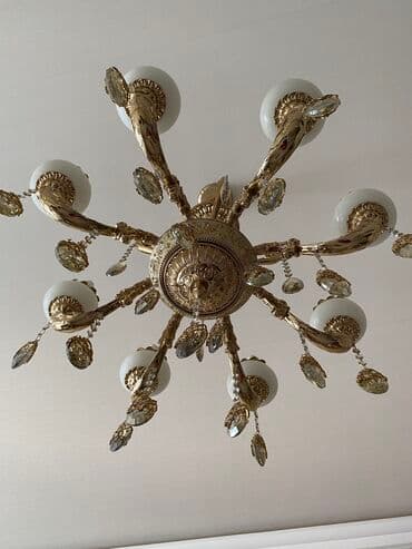 lyusturlar: Çılçıraq, 8 lampa, Metal — 3