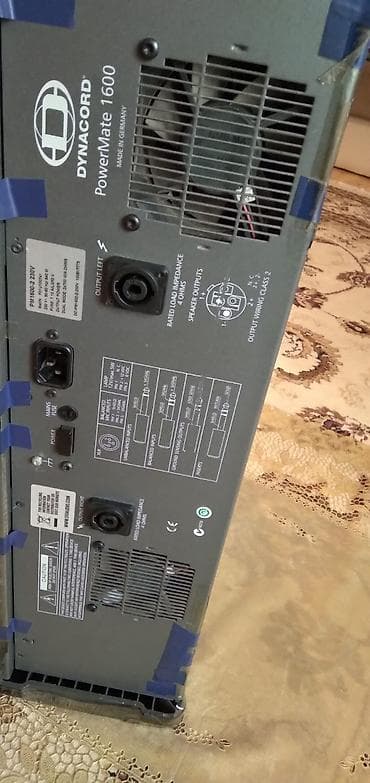 dj controller az: Dynacord powermate 1600-2, Original Made in Germaniytəmirdə — 5