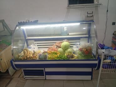 soyuducu xirdalan: Məhsul: Mağaza/vitrin soyuducu vitrini Təsvir: - Önü əyrixətli şüşə — 1