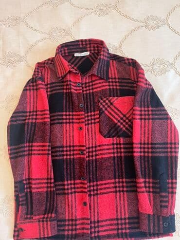 детские юбки в клетку: Məhsul: DeFacto uşaq flanel köynəyi - Yaş/ölçü: 9-10 yaş (CM 134-140 — 3