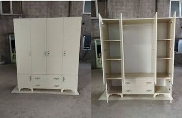 koridor şkafı: Açılan, 3 qapılı Düz dolab, Qarderob, paltar dolabı, Azərbaycan — 5