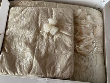 yataq örtükleri: Yataq üçün Yeni Qaşlı rəng - Bej Yataq örtüyü, Pulsuz çatdırılma — 3