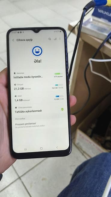 Samsung Galaxy a02 heç bir problemi yoxdu whatsapp da yaza bilərsiniz