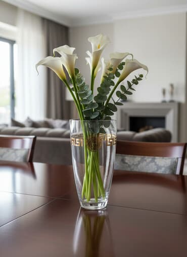 kala gul: > Versace Rosenthal Medusa Gold Vaza – 30 sm (Yeni) Əfsanəvi — 1