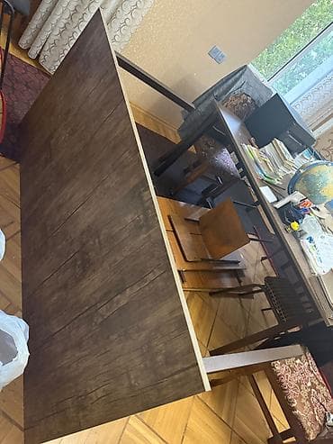 ofis stulları: Kompüter masası, Açılmayan, MDF, Dördbucaq masa — 2