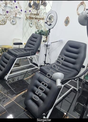 Yeni, Kosmetoloji kuşetka, Qatlanan, rəng - Qara