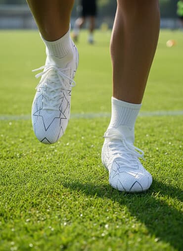 adidas kişi: Məhsul: Futbol butsası (ağ rəng) - Rəng: Tam ağ, üzərində qara — 1