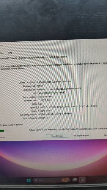 250 gb hard disk: I5 10400F cu nəsil Rgb 4 ədəd işıqlı soyuducu ssd 120 Gb hard disk 1 — 6