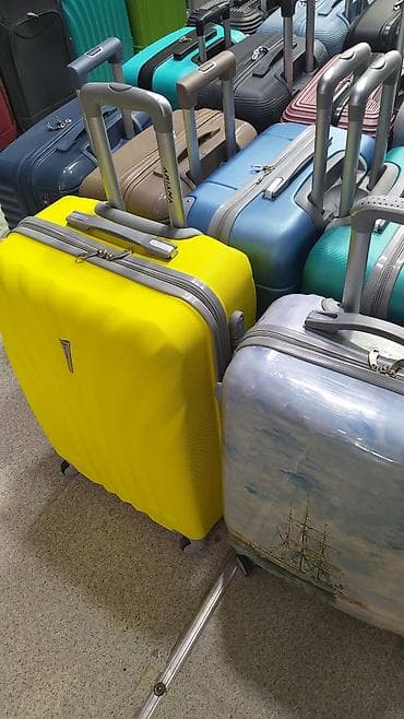 Электротранспорт: Sərnişin çamadanları – müxtəlif ölçü və rənglərdə - Tip: Təkərli sərt — 3