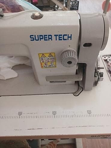 Sənaye tikiş avadanlıqları – Super Tech və Joyee - Marka/model: Super