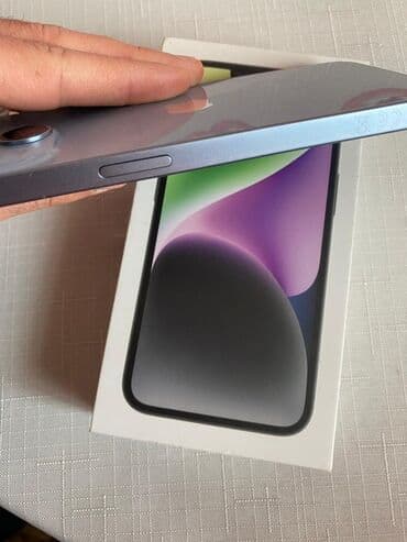 Apple iPhone: IPhone 14, 128 GB, Göy — 2