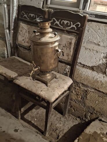 işlənmiş samovarlar: İşlənmiş Od Samovar, 10 l, Pulsuz çatdırılma — 1