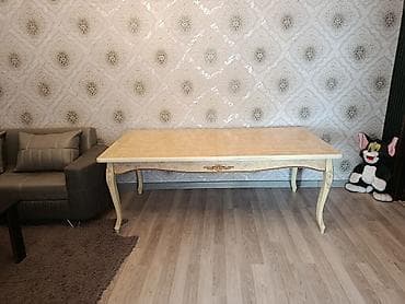 Qonaq masası, Açılan, Laminat, Dördbucaq masa — 3