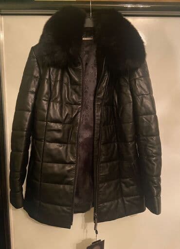 fosfor kurtka: 580 manata alınıb, təmiz dəri orginal mexdir Geyilməyib etiketi — 3