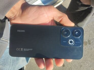 Redmi 13x, 256 GB, rəng - Qara, Zəmanət, İki sim kartlı, Sənədlərlə