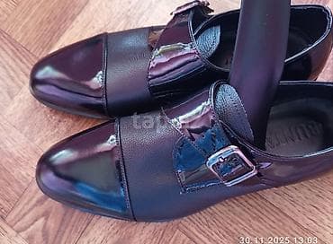 omega qol saatı: Kişi ayaqqabısı – BUNTAR brendi - Model: monk strap (tək qayışlı və — 1