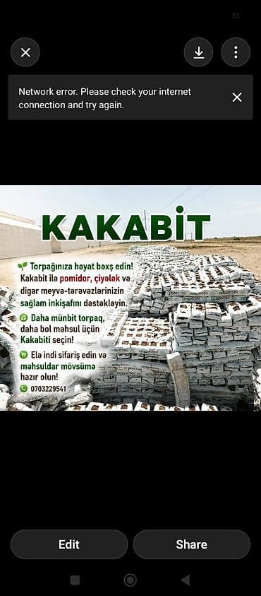 KAKABİT - Torpaq məhsuldarlığını artırmağa kömək edən xüsusi