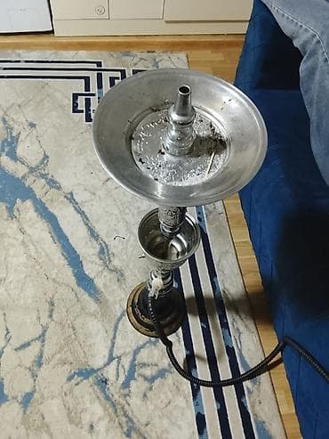 bas: Qəlyan dəsti - Klassik dizaynlı, metal gövdəli qəlyan - Geniş — 2