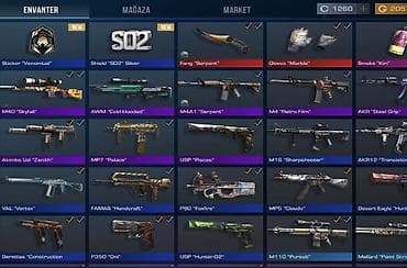 Oyun hesabı – Standoff 2 inventarı Təklif olunan hesaba geniş və — 1