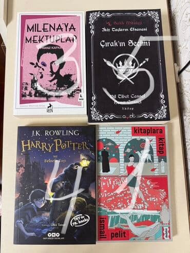 Satılır: 4 kitabdan ibarət paket - Franz Kafka – “Milenaya Məktuplar”