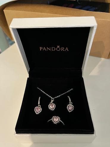 guzdək daşı: Dəstə daxildir: Boyunbağı, Pandora, 925 Əyar — 2