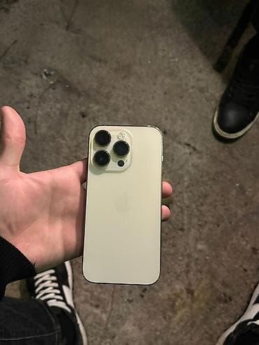 IPhone 14 Pro, 128 GB, Matte Gold, Barmaq izi, Face ID, Simsiz şarj