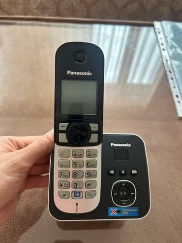 070 211 nomreler: Stasionar telefon Panasonic, Simsiz, İşlənmiş, Ünvandan götürmə — 2