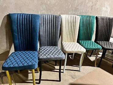 Qonaq otağı üçün, Qatlanmayan, rəng - Göy Stul