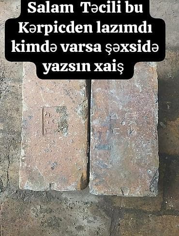 limon agaci satilir: Təcili bu kərpicdən lazımdı kimdə varsa alırəq — 1