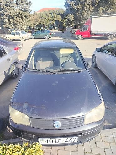 Fiat Albea sedan - Kuzov: 4 qapılı sedan, tünd boz rəng - Mühərrik