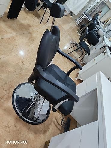 Peşəkar salon kreslosu - Material: Yumşaq ekodəri örtük, təmizlənməsi