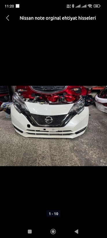 tofaş buferi: Nissan Note üçün orijinal ön bamper. Bu bamper, avtomobilinizin ön — 3