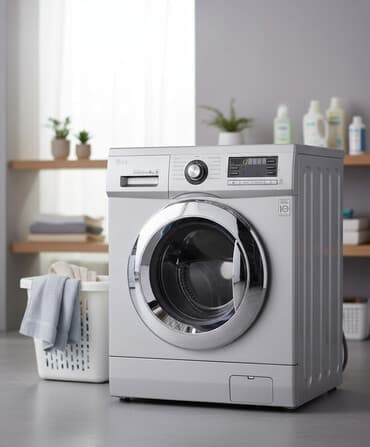 iphone 12 sade: Paltaryuyan maşın LG, 6 kq, Avtomat, Qurutmasız, Kredit yoxdur — 1