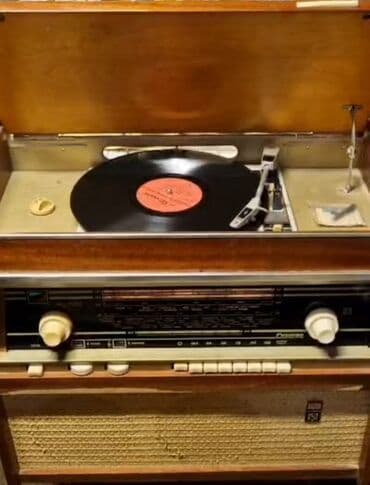 купить антиквариат: Riqonda Радиола Ригонда Riqonda patefon SSRİ istehsalı 1960-cı illər — 2