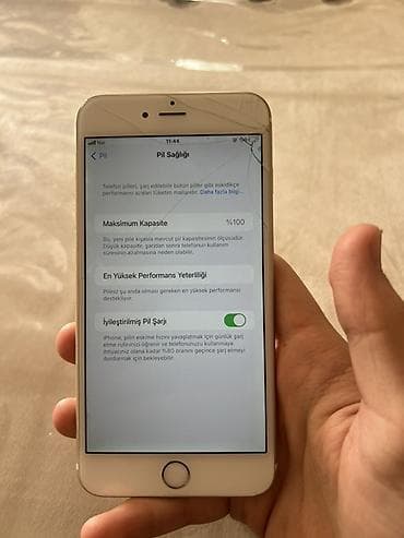 islenmis akumulator satisi: IPhone 6s, Qızılı — 6