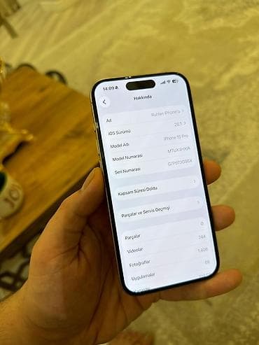 poko 3 pro: IPhone 15 Pro, 128 GB, Desert Titanium, Face ID — 5