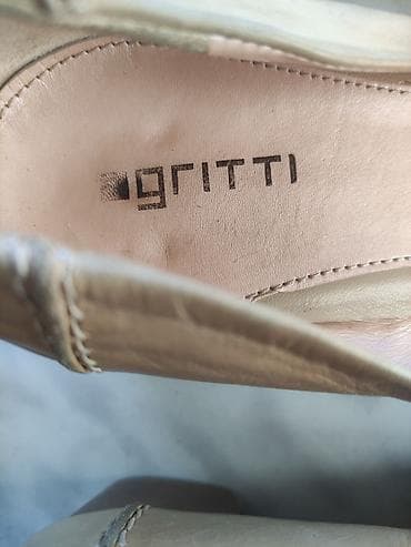 41 razmer: Tuflilər, Ölçü: 39, rəng - Ağ, İşlənmiş — 3