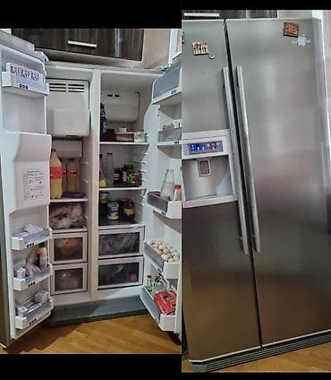 ses sisdemi: İkiqapılı soyuducu Silverline evdən satış 470₼. Ünvan Həzi — 1