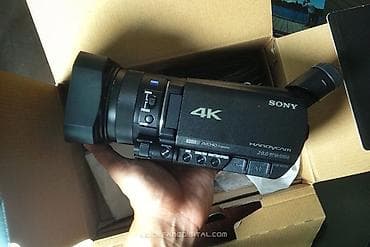 Sony Handycam 4K videokamera - 4K Ultra HD çəkiliş - 20.0 megapiksel
