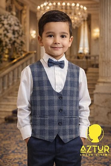 Aztur Çocuk Giyimi – oğlan uşaqları üçün klassik üçlü dəst - Tərkib lalafo.az -da Aztur Çocuk Giyimi – oğlan uşaqları üçün klassik üçlü dəst - Tərkib